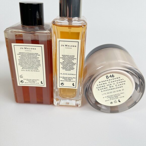 New Jo Malone Mimosa & Cardamom 3 Piece Gift Set Cologne Perfume Body Cream Wash - Picture 5 of 8